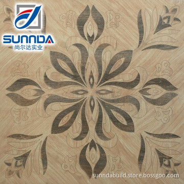 Living Room Balcony Tiles Inkjet Digital Classical Pattern Glaze Ceramics Like Wood Rustic Porcelain Tile